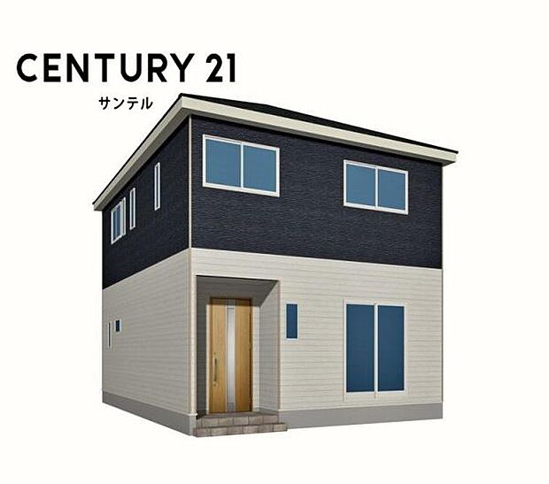 1号棟のパース画像です。
