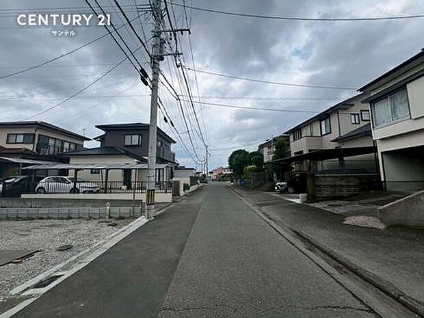 前面道路の写真です。