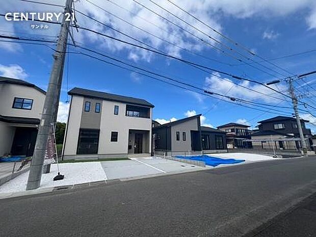 前面道路の写真です。