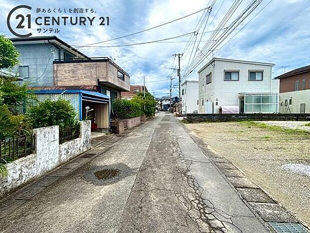 前面道路の写真です♪