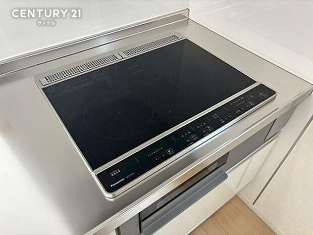 火を使わないIHクッキングヒーターです。