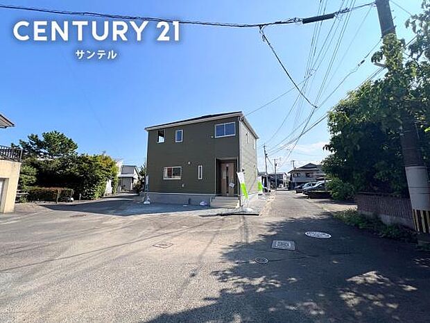 前面道路の写真です。