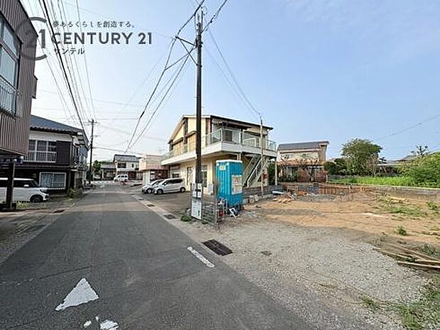 前面道路の写真です。