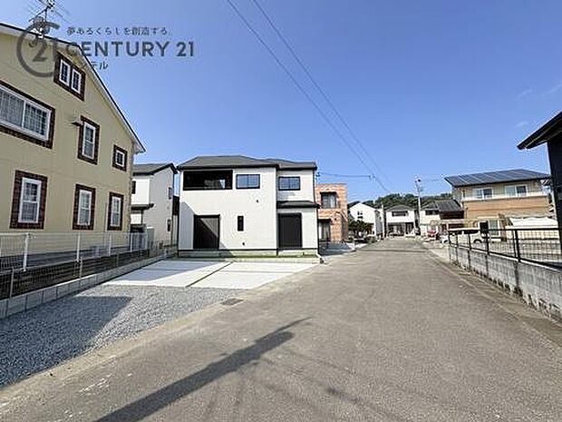 前面道路の写真です。