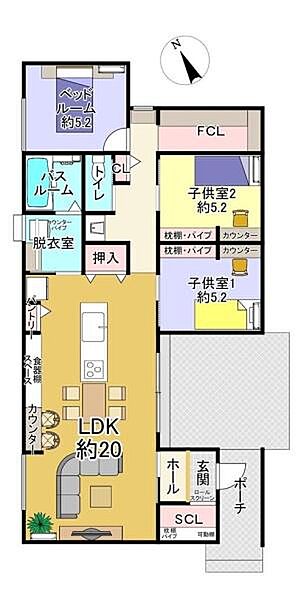 間取り：345000046484