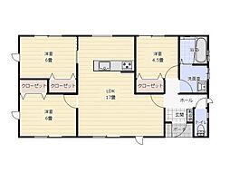 第5国富宮王丸未入居モデルハウス 平屋