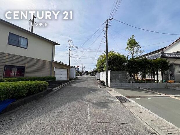 前面道路の写真です♪