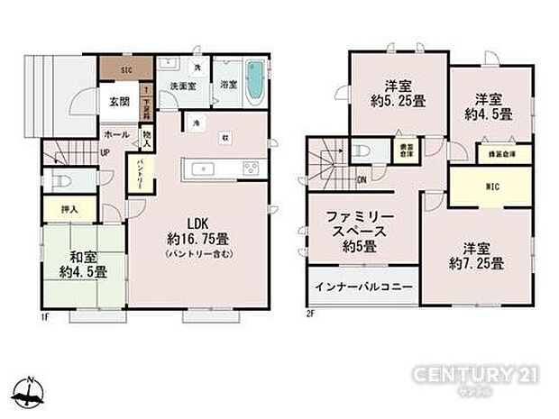 主寝室には大容量のWICを設置。さらに2階には2箇所の備蓄倉庫を備えており、日常の衣服や荷物はもちろん、防災グッズや季節物の備品までまとめてスッキリ片付きます