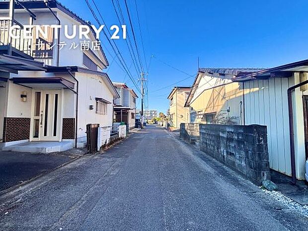 前面道路の写真です♪