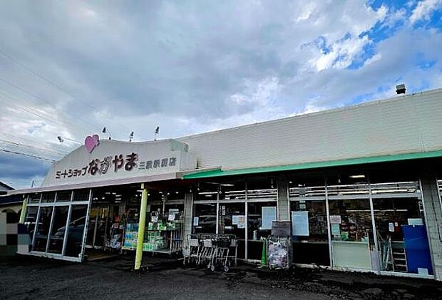 ミートショップながやま 三股駅前店まで639m