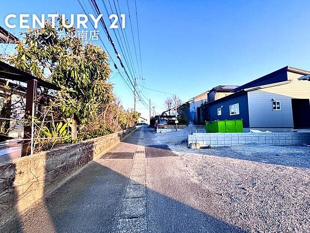 前面道路の写真です♪