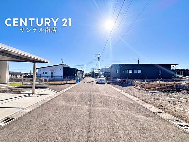 前面道路の写真です♪