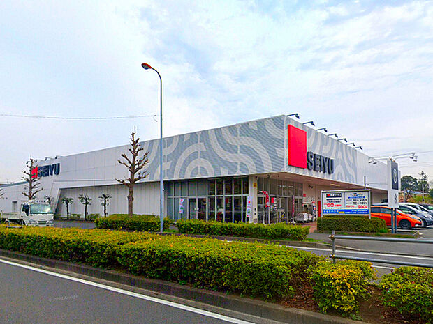 西友藤沢石川店まで651m、24時間営業だからとても便利です