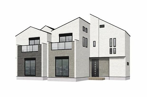 完成イメージパース。(外観)