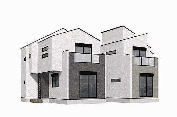 完成イメージパース。(外観)