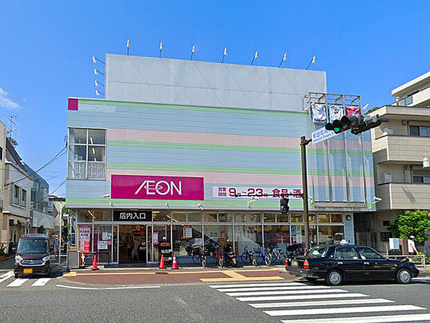 イオン横浜和田町店まで567m、国道16号沿いにあるスーパー。夜23時まで営業しています。