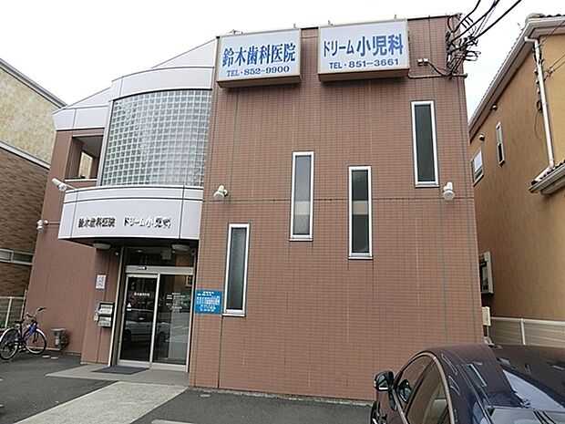 ドリーム小児科まで1451m