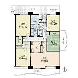 間取図画像 4LDK