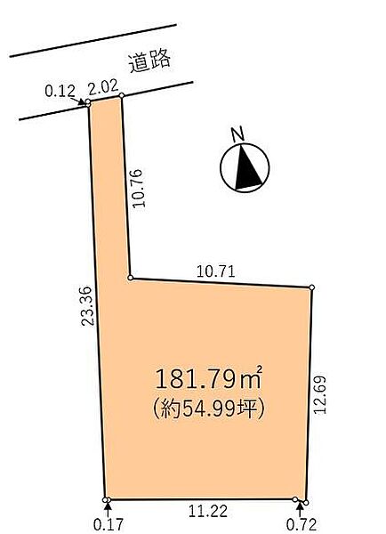 【自由なプランニングが可能】 中庭を作ったり、平屋を建てたり。地形を活かして、プライバシー性の高い隠れ家的な邸宅も実現可能です。※AIによる画像加工を行っております。