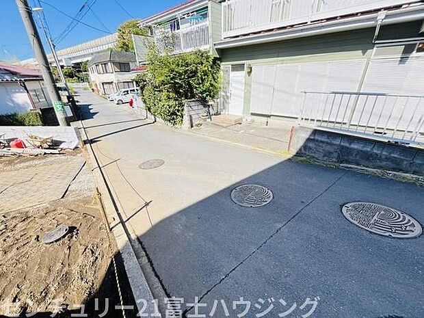 前面道路の様子です。