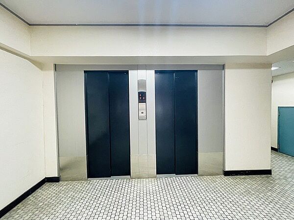 戸数が多いので2機あるのは嬉しいですね。