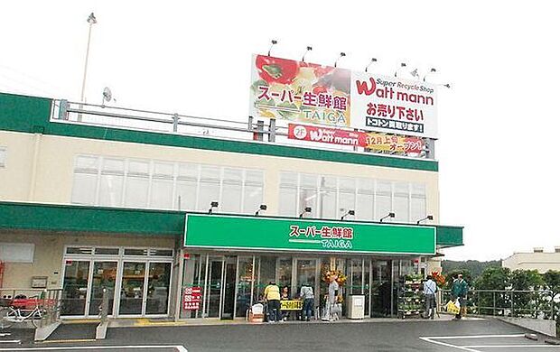 スーパー生鮮館TAIGA藤沢石川店まで647m