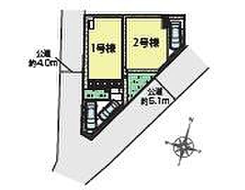 閑静な住宅街に立地しています。