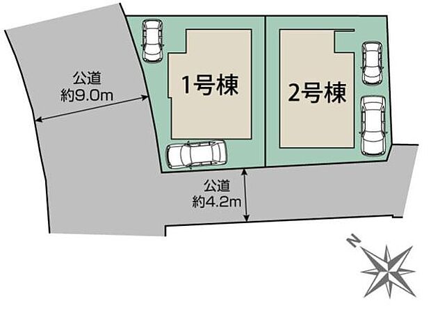 全2区画の物件となります
