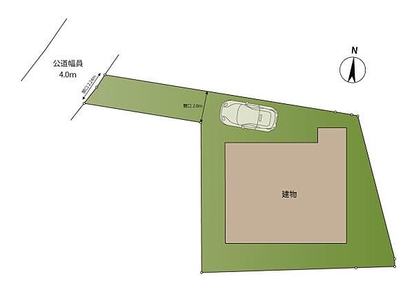 間口2.0ｍの為、車種に制限がございます。