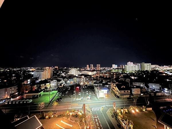 辻堂の街の灯りが綺麗です！
