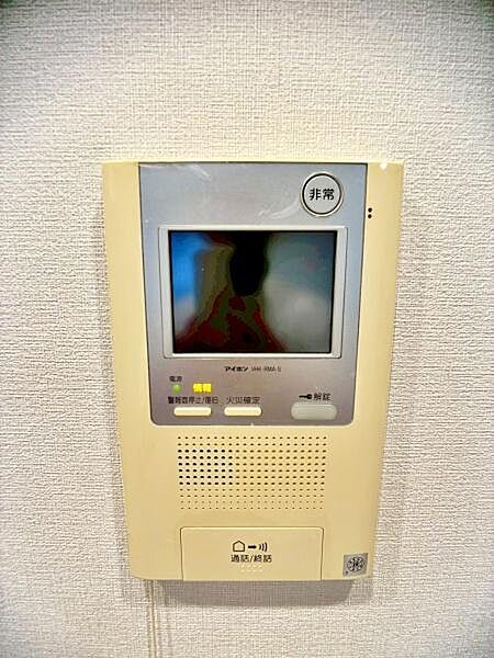 【インターホン】ＴＶモニター付きインターホン付