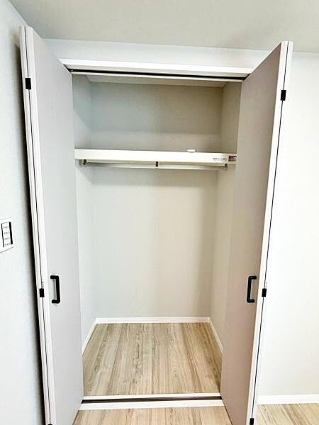 【収納】衣類から家電まで収納できる収納。