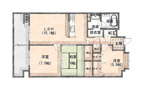 間取り：344000020207