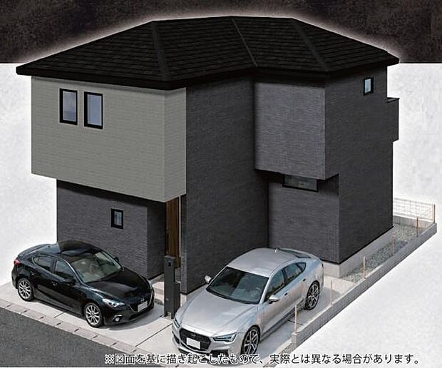 こちらは外観イメージパースです。