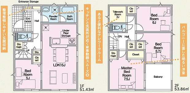 〇4LDK〇土地面積/187.64平方メートル(56.76坪)建物面積/105.29平方メートル(31.85坪)