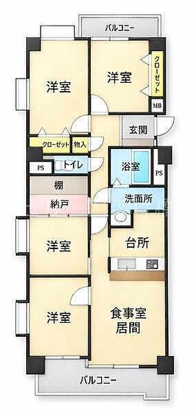 間取り：323000556596