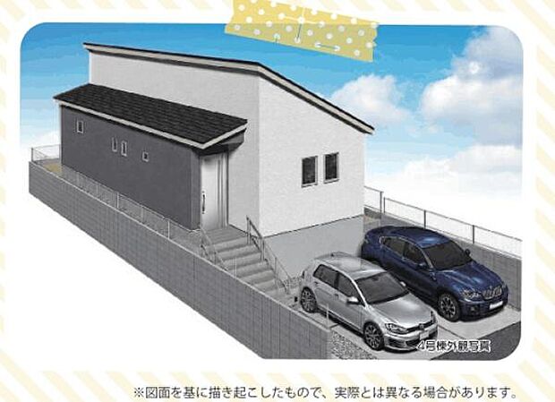 こちらは外観イメージパースです。