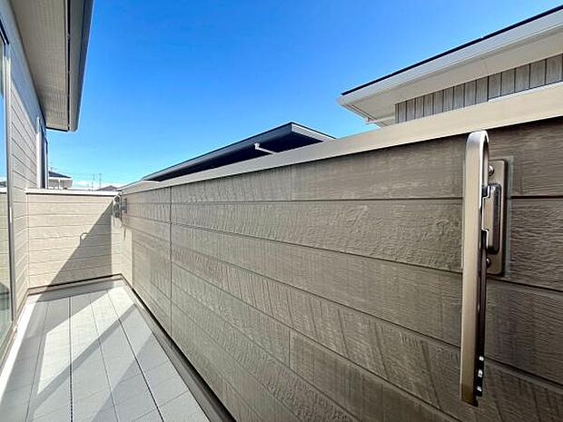 南向きバルコニー!