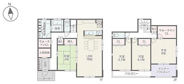 3号棟◇4LDK◇土地面積/152.93平方メートル(46.26坪)建物面積/129.20平方メートル(39.08坪)