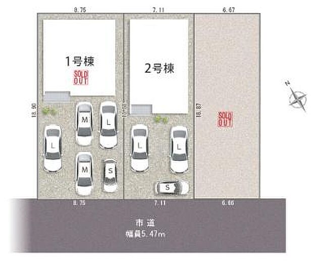 こちらは2号棟になります