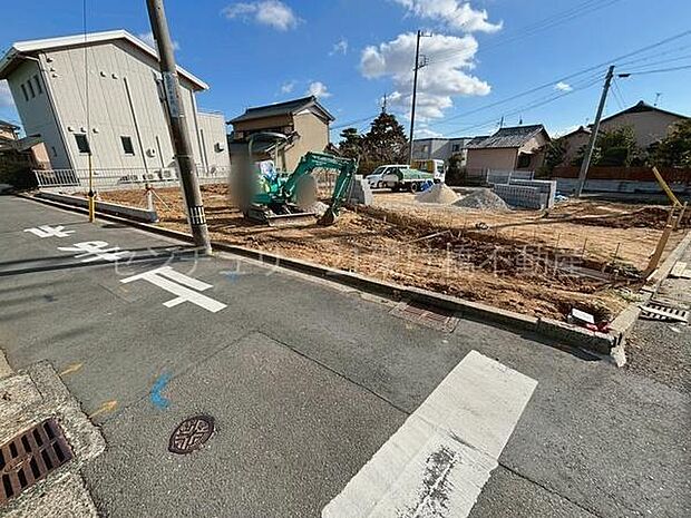 1号棟角地です！