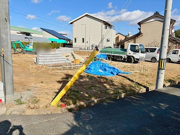 更地　1月12日撮影