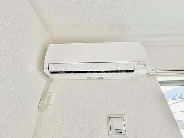 【2階 西側洋室 5.2帖】エアコン