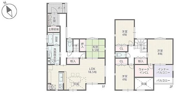 【3号棟】4LDK! JR飯田線「三河一宮駅」から徒歩約7分!