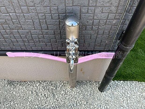 【外水栓】外水栓は植栽への水やりや靴などを洗うのにも便利です♪