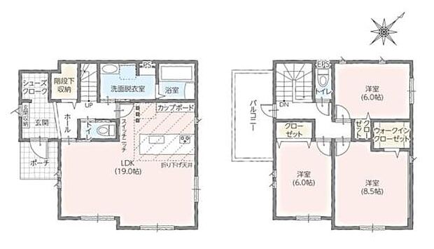 【2号棟】広さと大収納のデザイナーズ住宅♪  ●豊鉄バス「金田口」停徒歩約3分！
