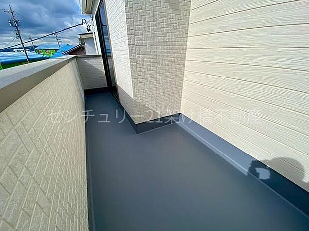 【バルコニー】南に面したバルコニー♪