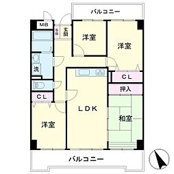 間取図画像 4LDK