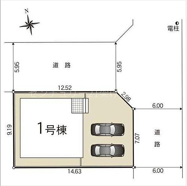 ●駐車並列2台可能◎