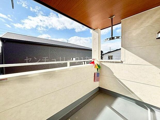 【インナーバルコニー】突然の雨でも安心なインナーバルコニー♪